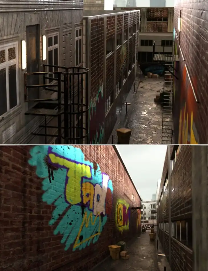 Street Way_DAZ3D下载站
