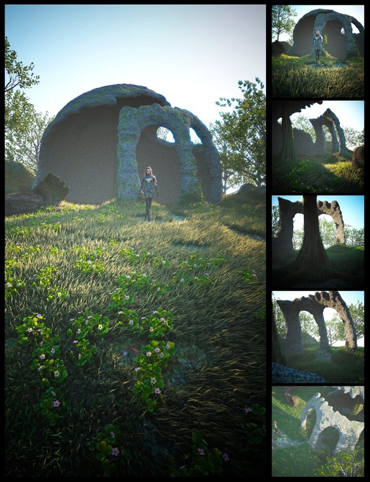 The Dome Old Tree_DAZ3DDL