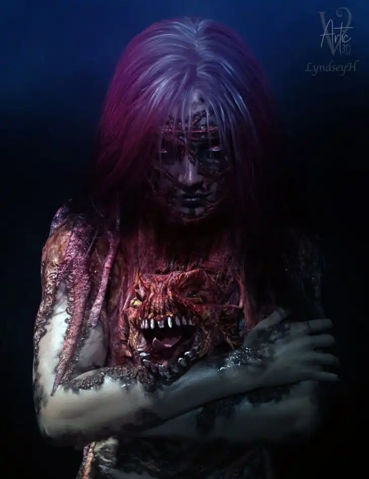 The Host: Specimen 1 For Daz Studio_DAZ3D下载站