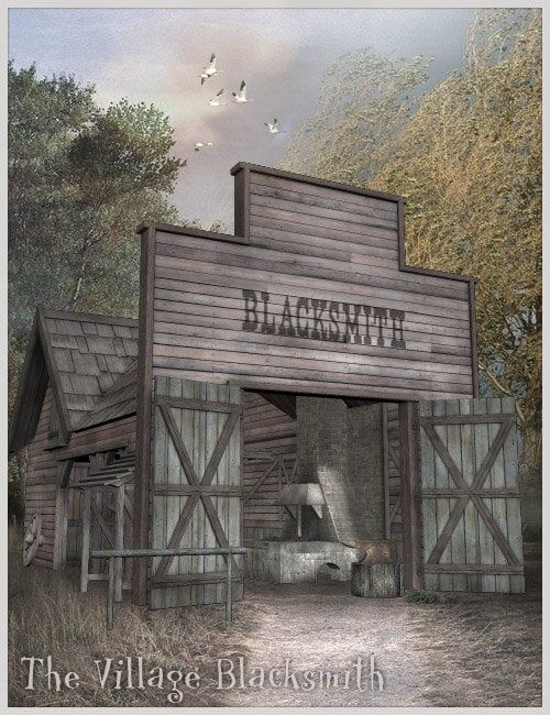 The Village Blacksmith_DAZ3D下载站