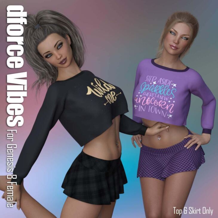 Vibes Outfit_DAZ3D下载站