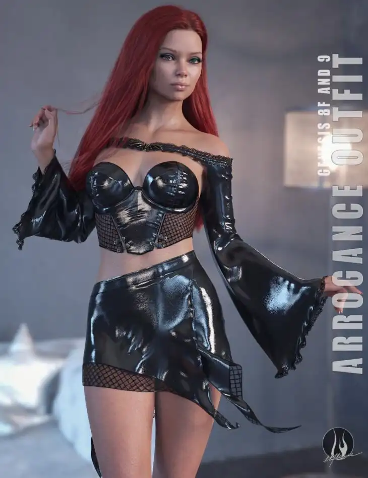 Arrogance Outfit Genesis 8-8.1F and G9_DAZ3DDL