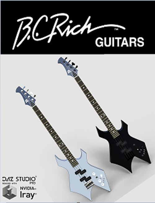 BC Rich Warlock One Bass_DAZ3D下载站