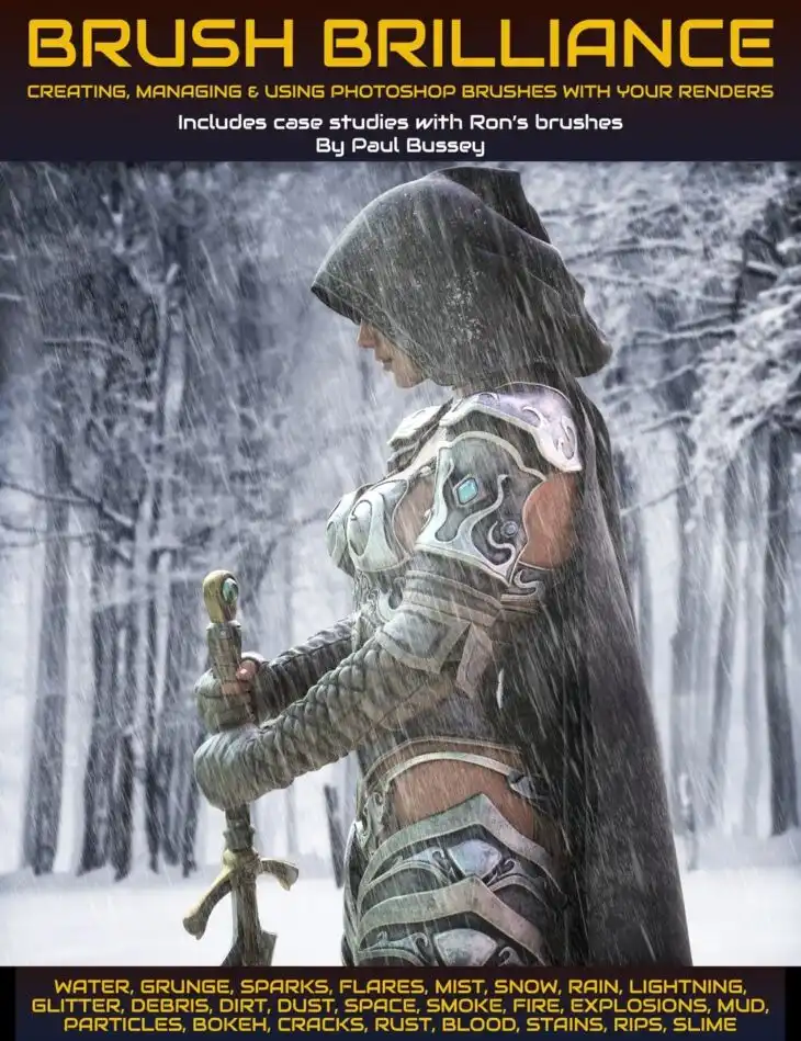 Brush Brilliance: Mastering Photoshop Brushes with your Renders_DAZ3DDL