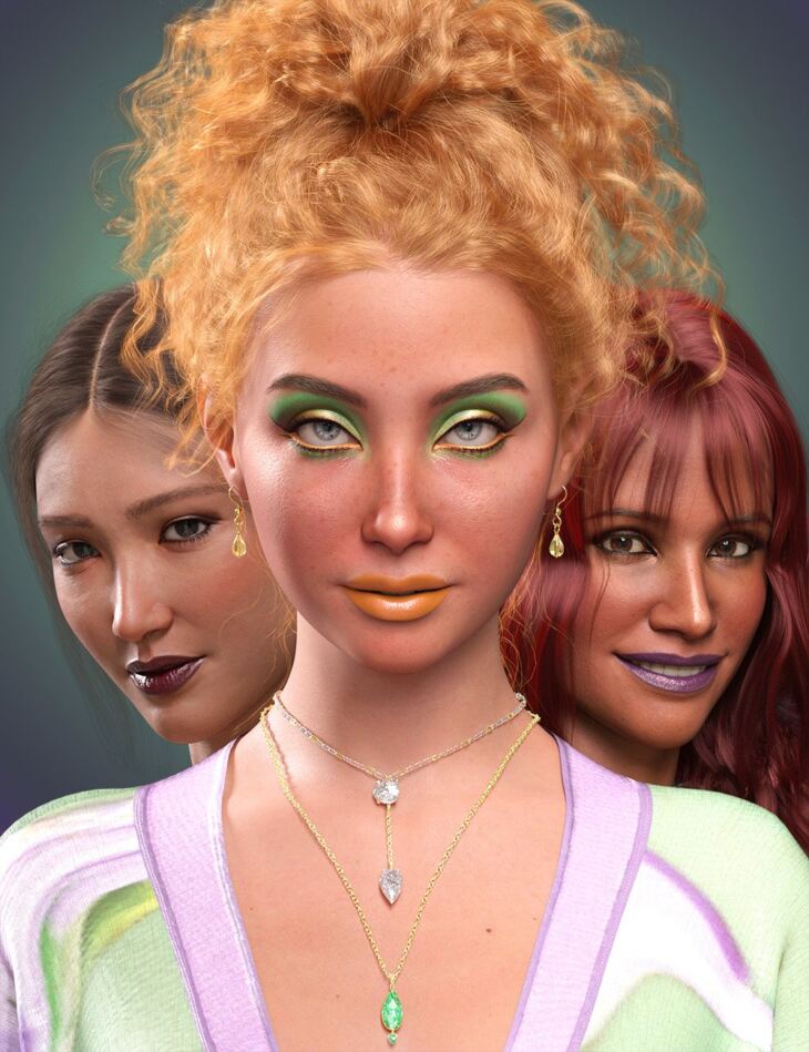 CX All Occasion Makeup for Genesis 9_DAZ3DDL