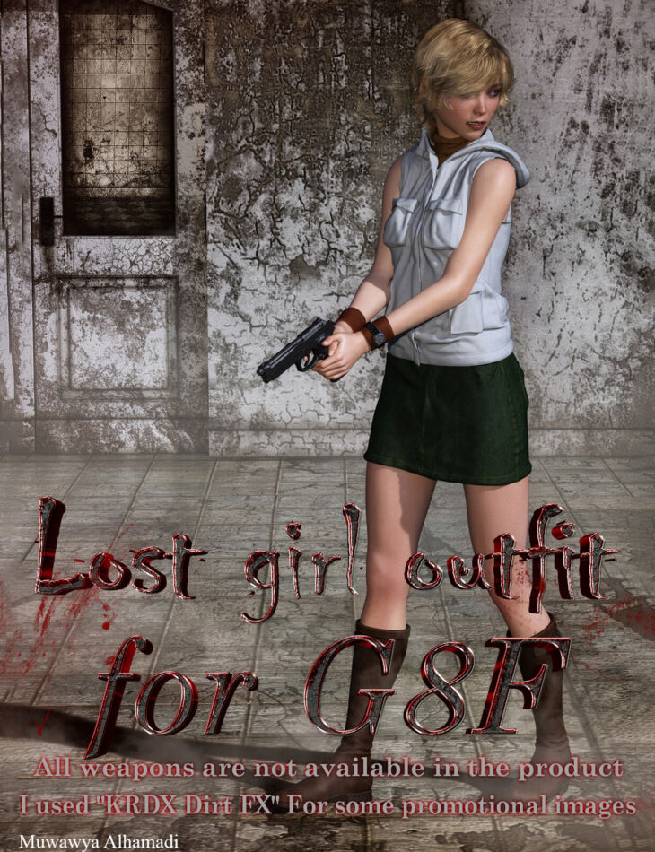 Lost Girl Outfit for G8F_DAZ3D下载站