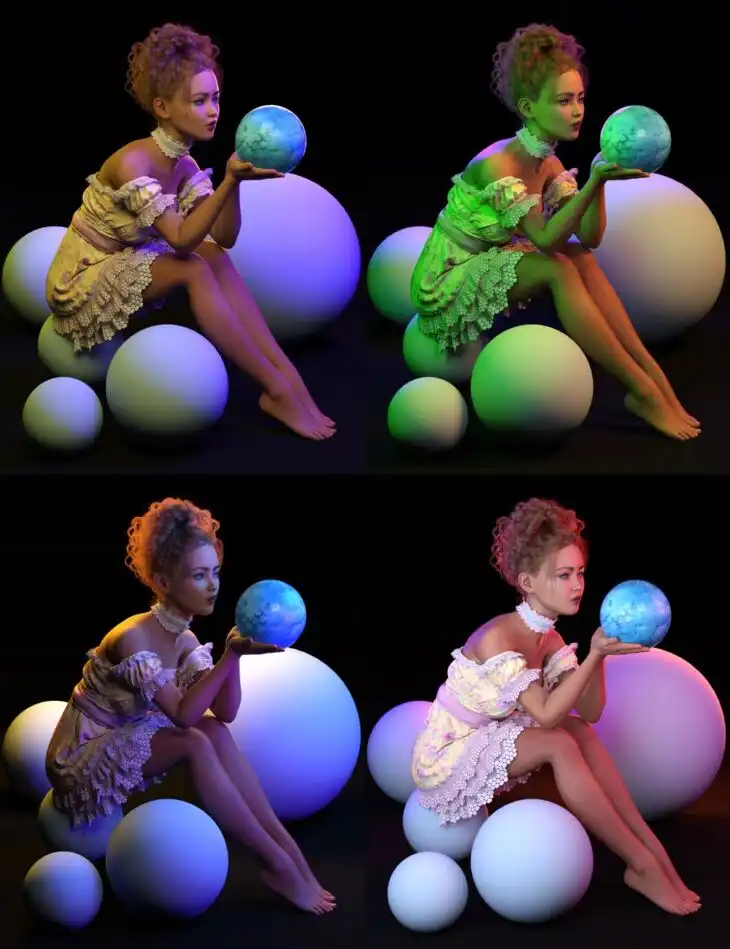 Luminosity Vivid: Mesh Lighting System_DAZ3DDL