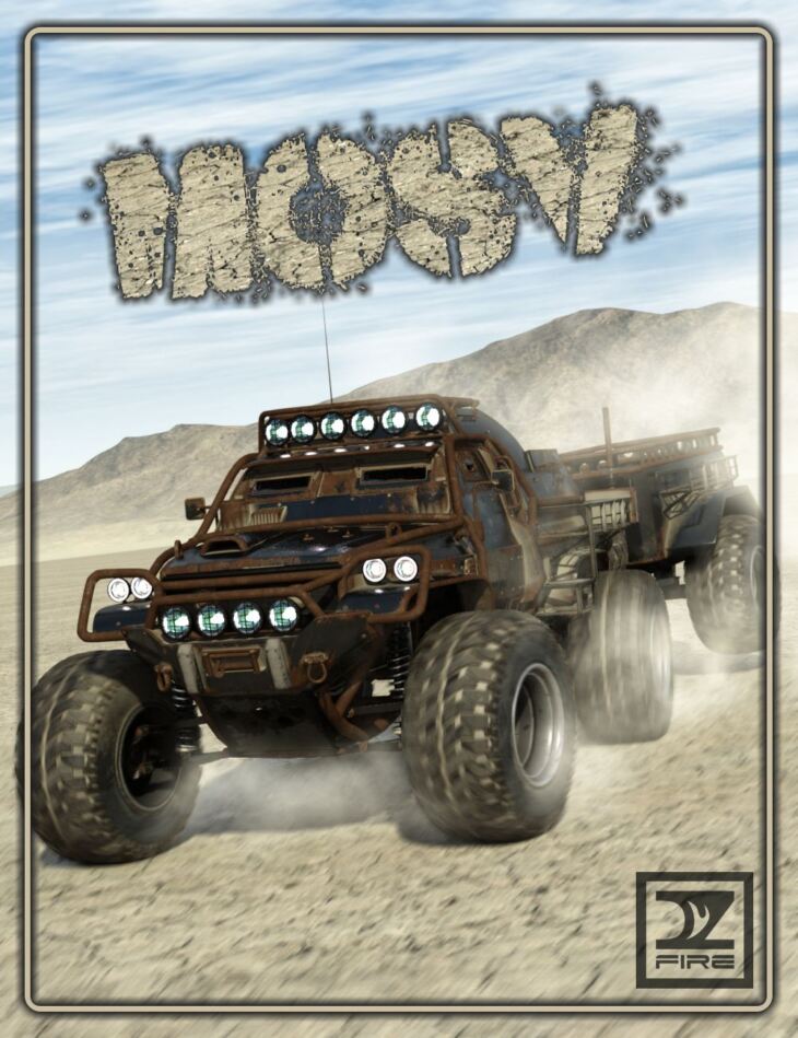 MOSV Medium Open Scout Vehicle_DAZ3DDL