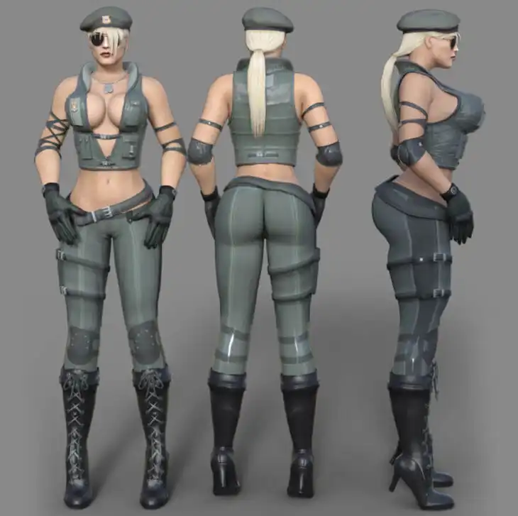 Mortal Kombat Sonya Blade G8F_DAZ3DDL