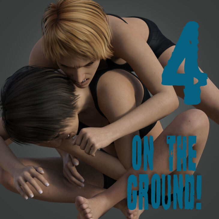 ON THE GROUND! vol.4 for Genesis 8 Female_DAZ3D下载站