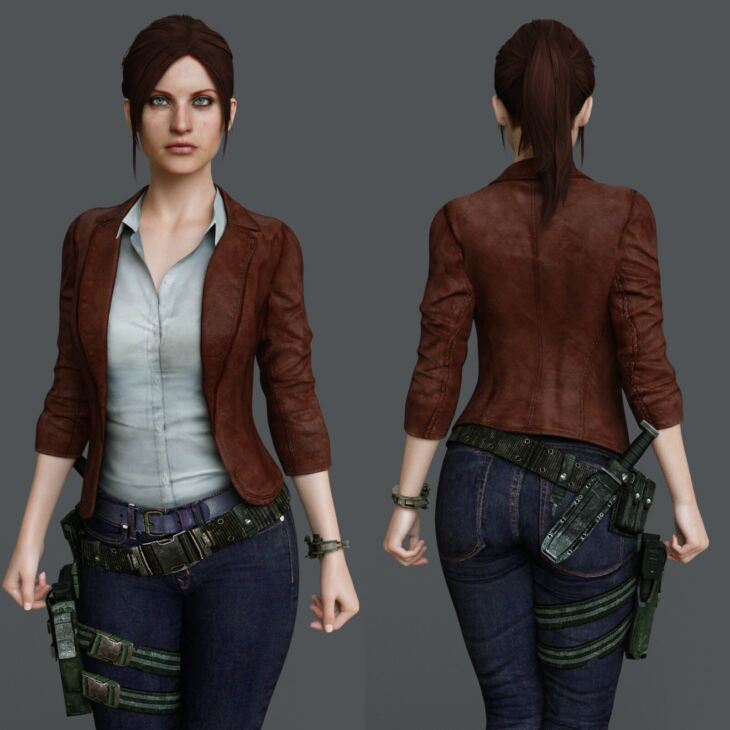 REV2 Claire Redfield for G8F_DAZ3DDL