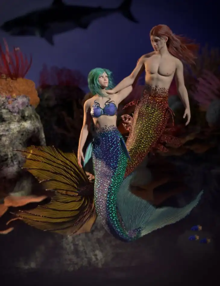 SY Merfolk for Genesis 9_DAZ3DDL