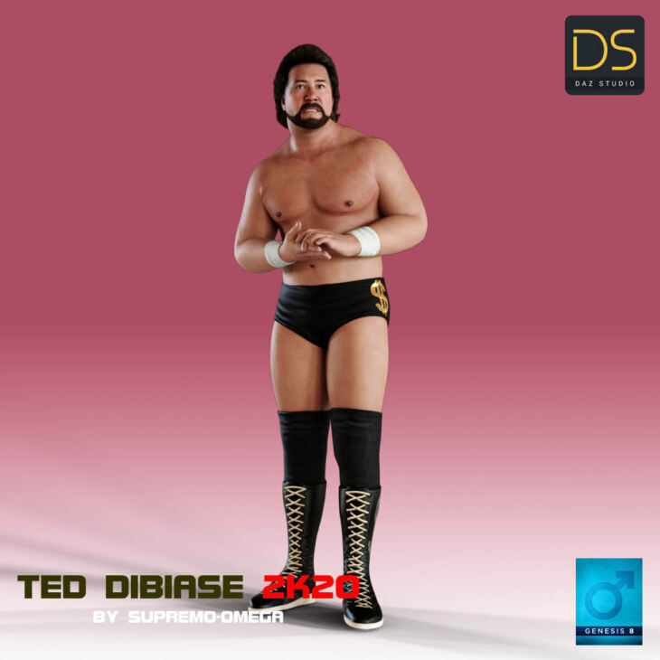 Ted Dibiase 2K20 for G8Male_DAZ3DDL