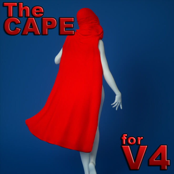 The Cape for V4_DAZ3D下载站