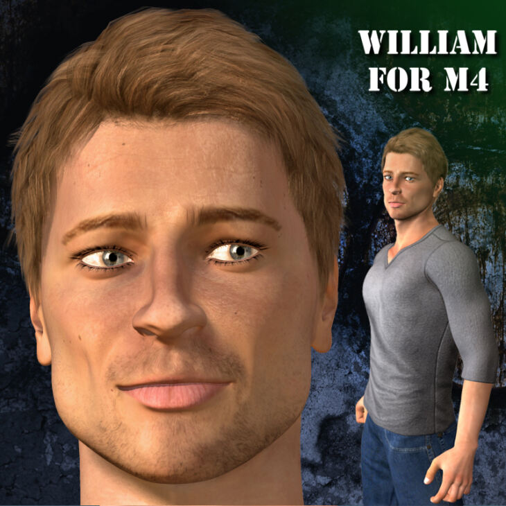 William for M4_DAZ3D下载站