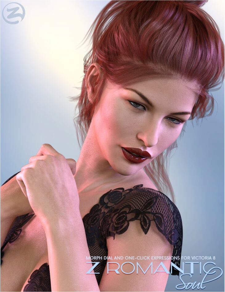 Z Romantic Soul – Dialable and One-Click Expressions for Victoria 8_DAZ3DDL