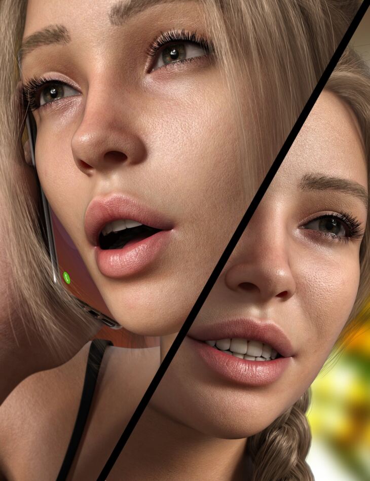 Z Talk To Me Mix and Match Expressions for Genesis 9_DAZ3D下载站