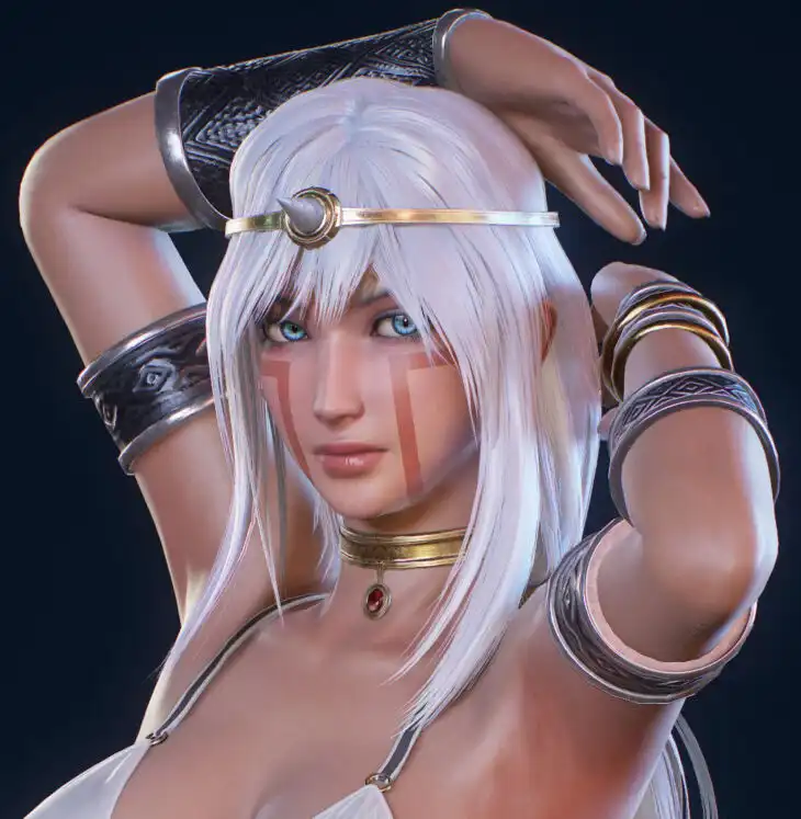 Ancient Tribal Goddess – Game Ready_DAZ3DDL