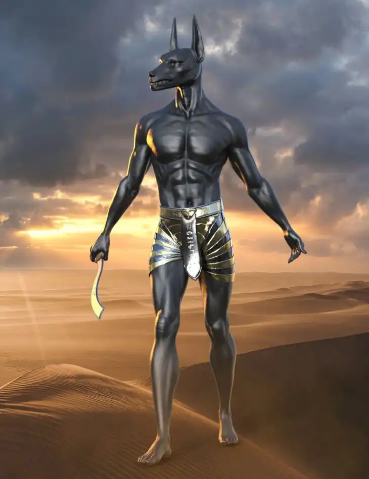 Anubis for Genesis 9_DAZ3DDL