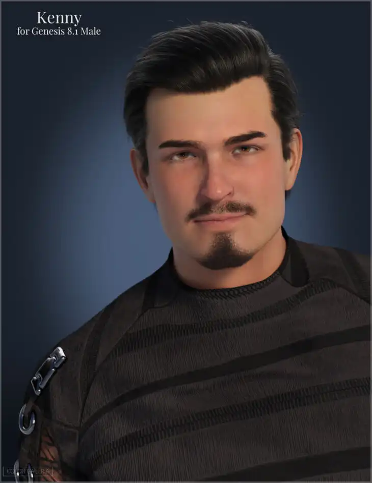 CGI Kenny for Genesis 8.1 Male_DAZ3DDL