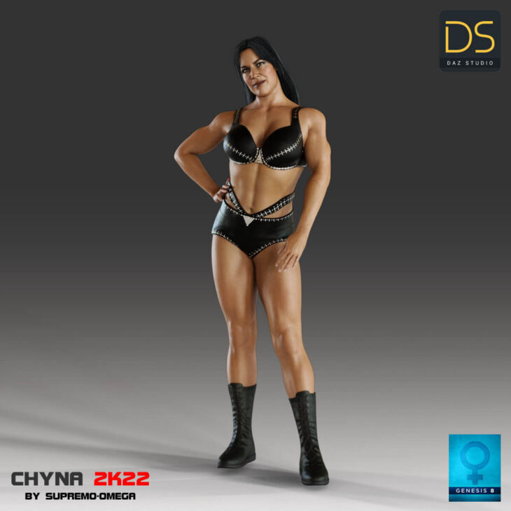 Chyna 2K22 for G8 Female_DAZ3D下载站