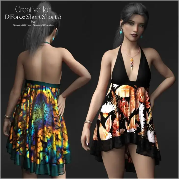 Creative for D-Force Short Short 5_DAZ3D下载站