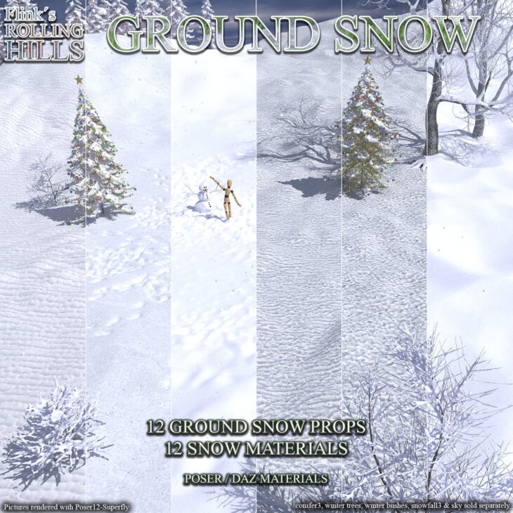 Flinks Rolling Hills – Ground Snow_DAZ3DDL