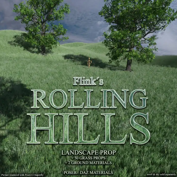 Flinks Rolling Hills_DAZ3D下载站