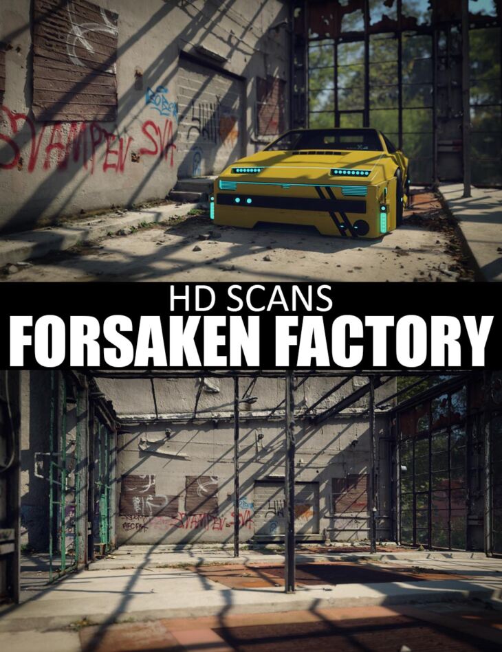 HD Scans Forsaken Factory_DAZ3D下载站