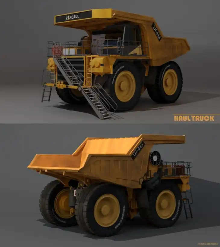 Haul Truck_DAZ3DDL