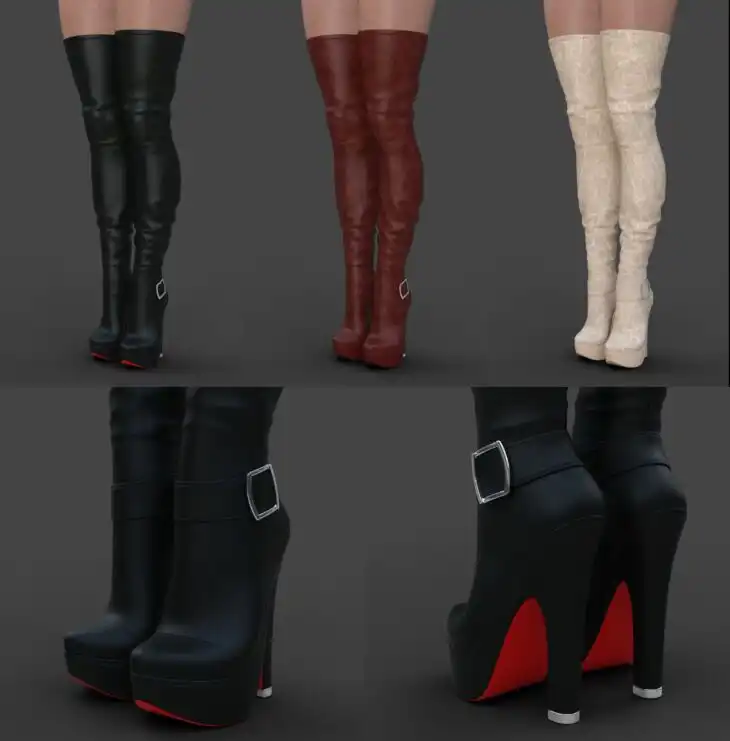 High Boots Alice for Genesis 9 Female_DAZ3DDL