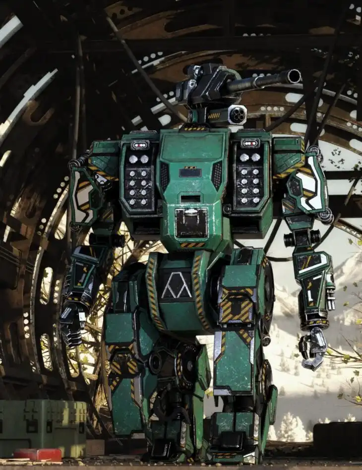 KuJ RT-61 War Machine_DAZ3DDL