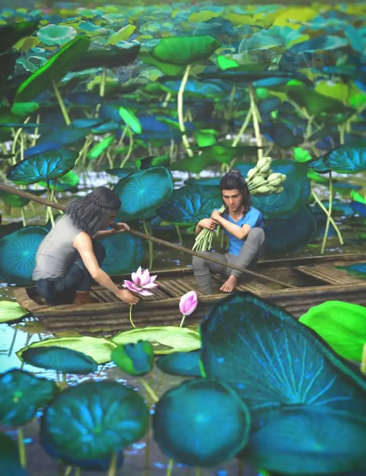 Lotus Lake_DAZ3DDL