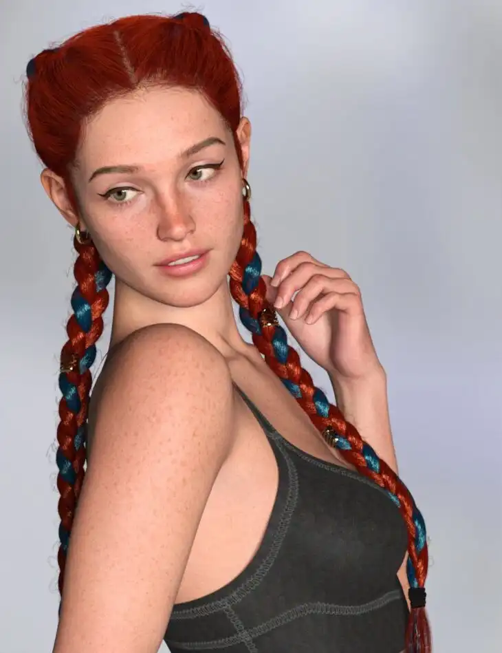 MRL Dutch Braids for Genesis 9_DAZ3DDL