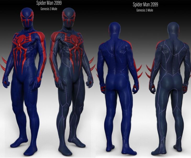MV Spider Man 2099 for G3M_DAZ3D下载站