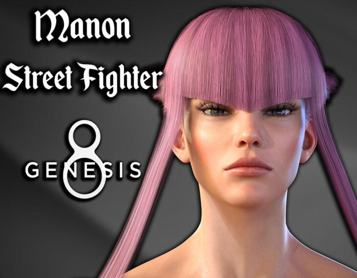Manon – Street Fighter (DAZ – G8F) UPDATE_DAZ3D下载站