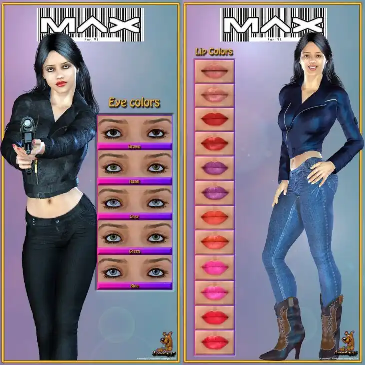 Max For Victoria 4_DAZ3DDL