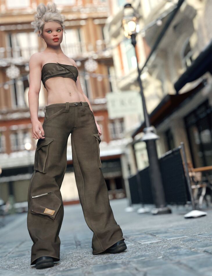 Metro Style Outfit for Genesis 8 and 8.1_DAZ3D下载站