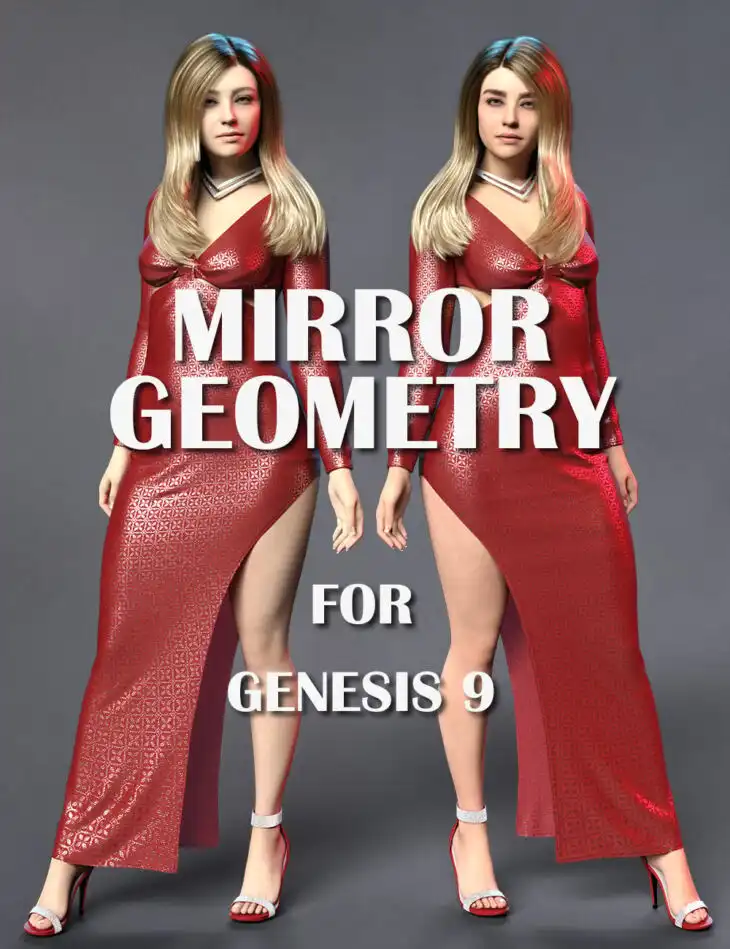 Mirror Geometry for Genesis 9_DAZ3DDL