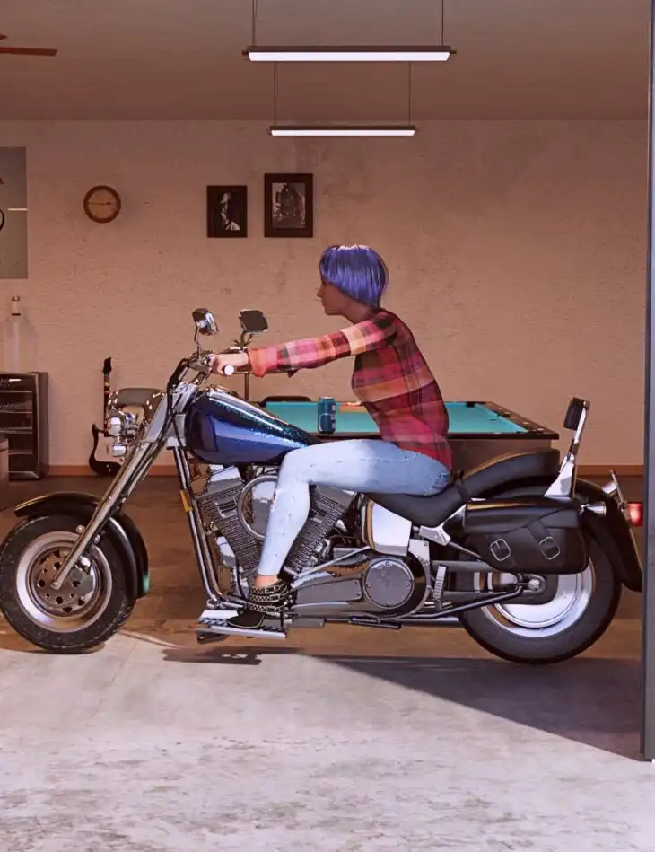 PS Motorcycle_DAZ3DDL
