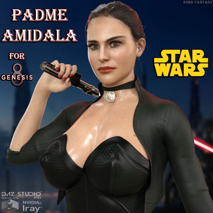 Padme Amidala – Genesis 8 (DAZ)_DAZ3D下载站