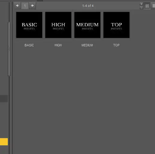Render Settings Presets for Daz3d_DAZ3DDL