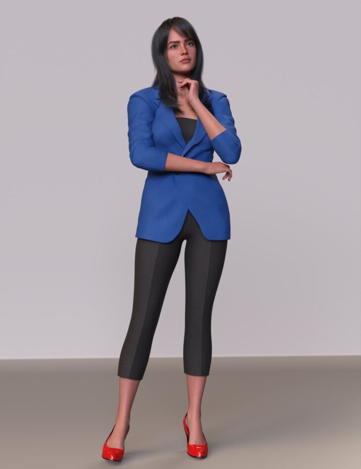 SPR Workplace Suit for Genesis 9_DAZ3D下载站