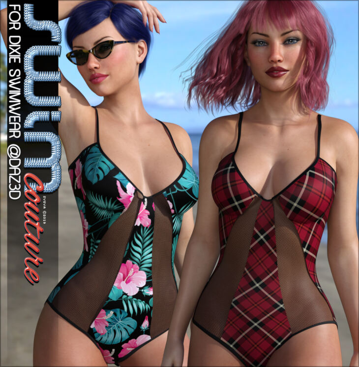 SWIM Couture for Dixie Swimwear_DAZ3D下载站