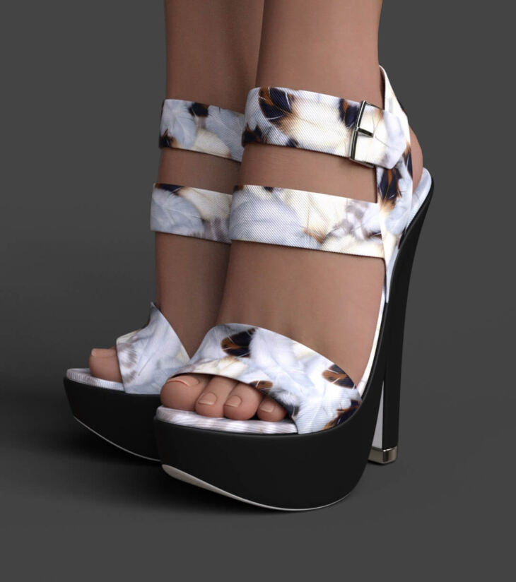 Shoes Alice for Genesis 8 Female_DAZ3D下载站