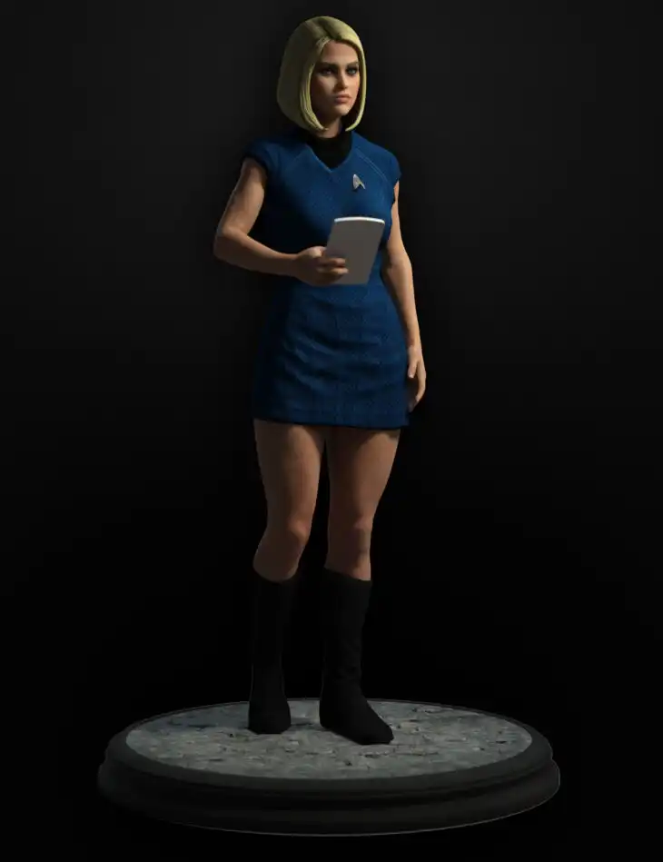 Star Trek Carol Marcus Daz G8F V1_DAZ3DDL