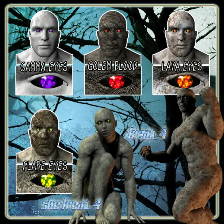Stone Generation_DAZ3DDL