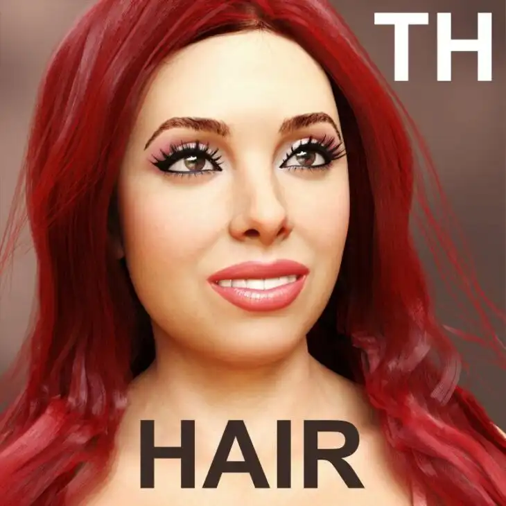 TH Hair for G8F_DAZ3D下载站