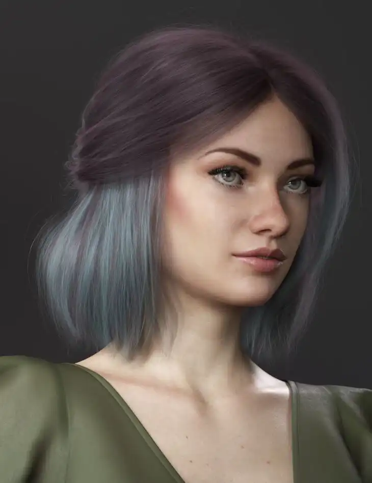 Texture Expansion for Relaxed Tail Bob_DAZ3D下载站