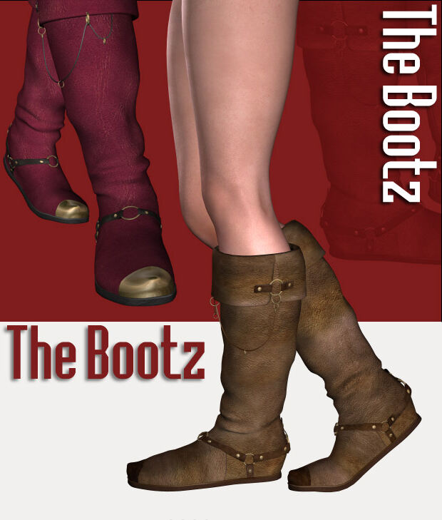 The Bootz_DAZ3D下载站